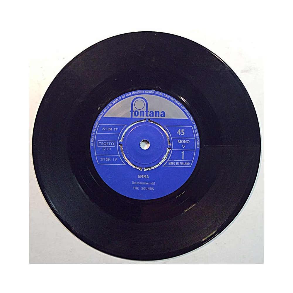 Sounds 1963 271 554 TF Emma / Mandschurian Beat begagnad singelskiva