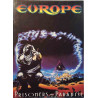 Europe 1995  kiertuekirja Prisoners in Paradise Käytetty kirja