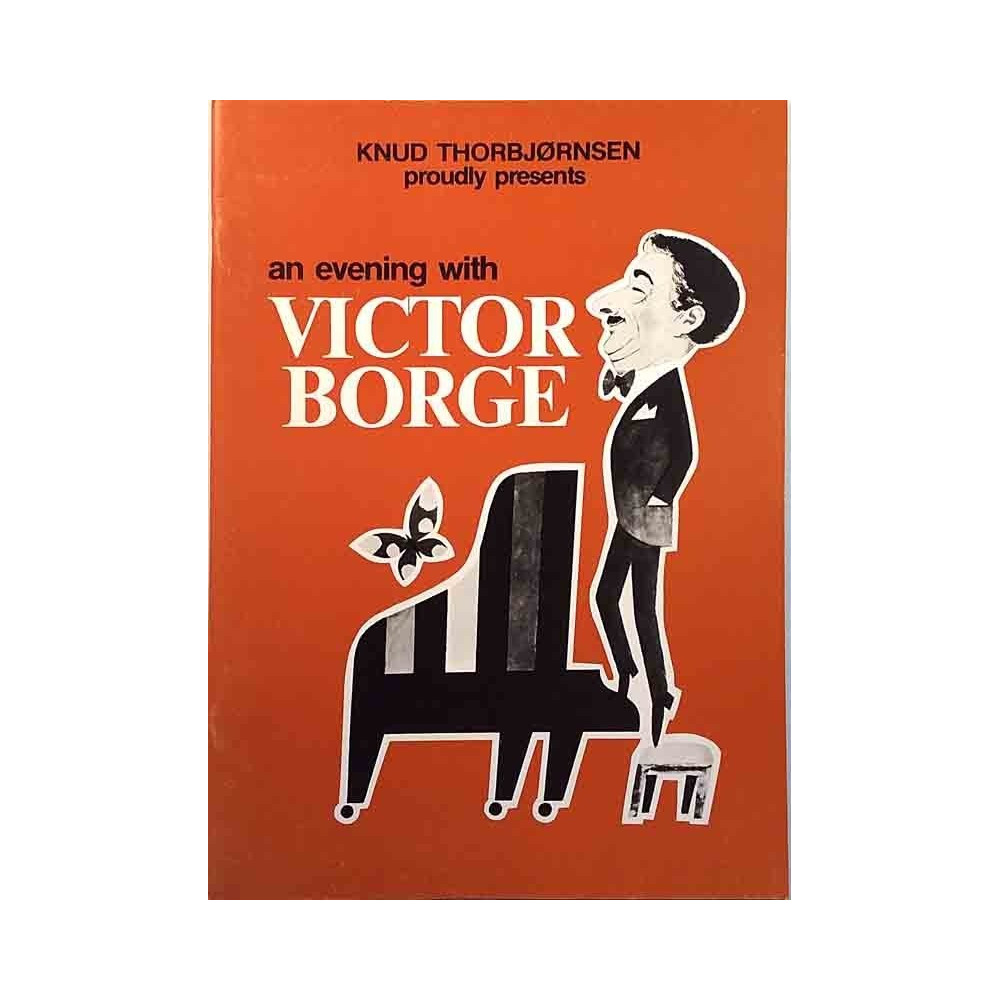 Borge Victor 1981  kiertuekirja European tour 1981 Used book