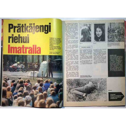 Intro 1973 9 Ruisrockin “sankari” Roy Wood begagnade magazine