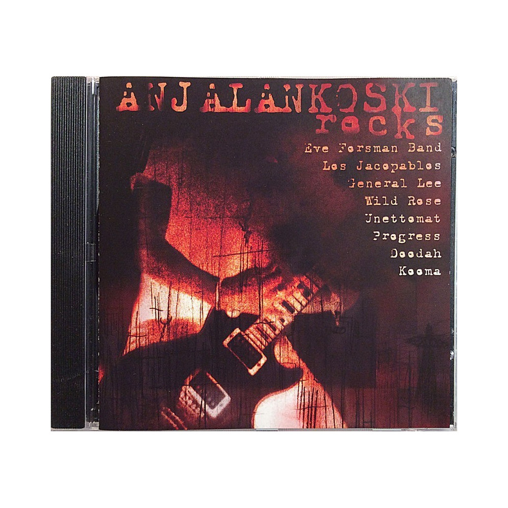 Eri esittäjiä: Anjalankoski rocks  kansi EX levy EX Käytetty CD