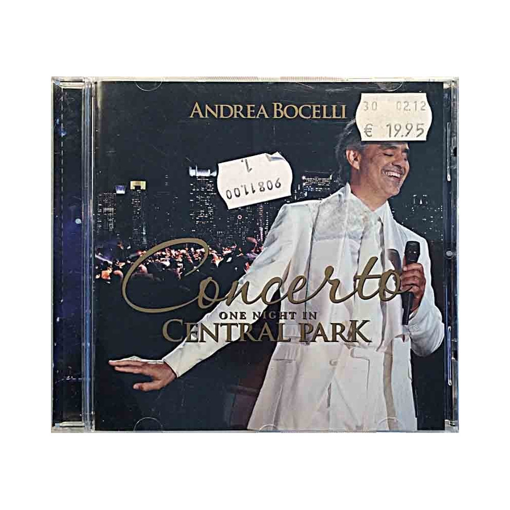 Bocelli Andrea 2011 00602527787725 Concerto: One Night In Central Park CD Begagnat