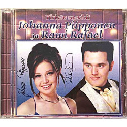Johanna Piipponen ja Rami Rafael: Yleisön suosikit, kannessa artistien nimmarit  kansi EX levy EX Käytetty CD