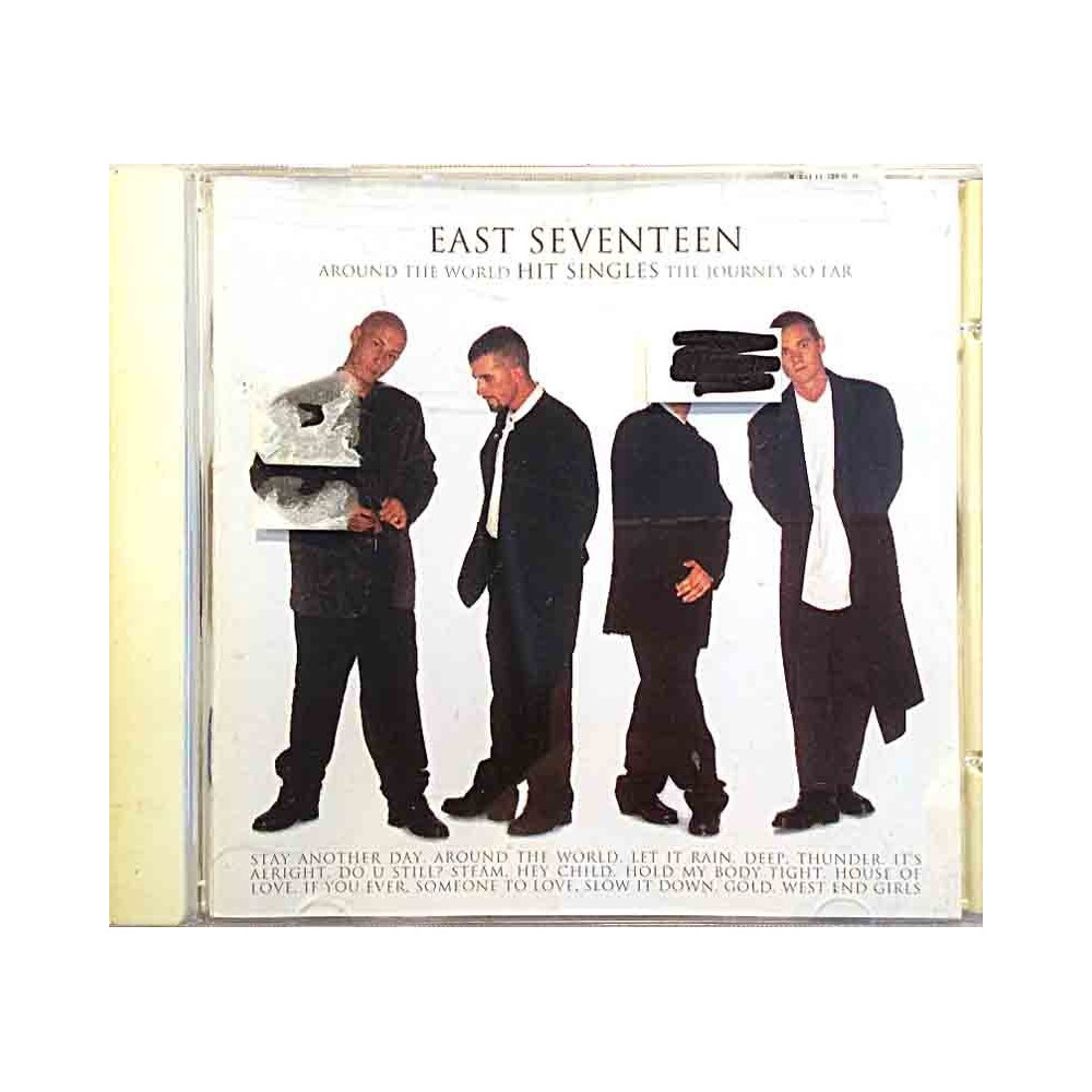 East Seventeen: Around The World - Hit Singles  kansi EX levy VG+ Käytetty CD