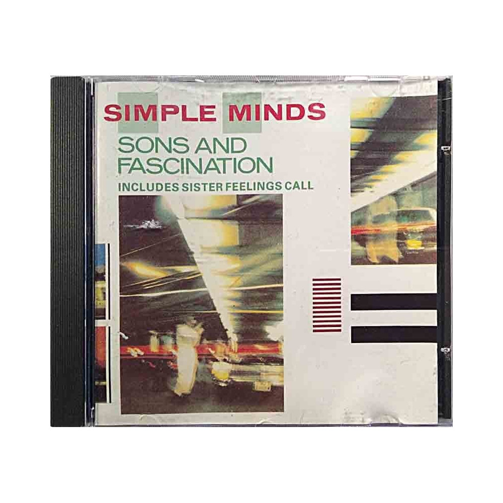 Simply Minds 1985 CDV 2207 Sons And Fascination CD Begagnat
