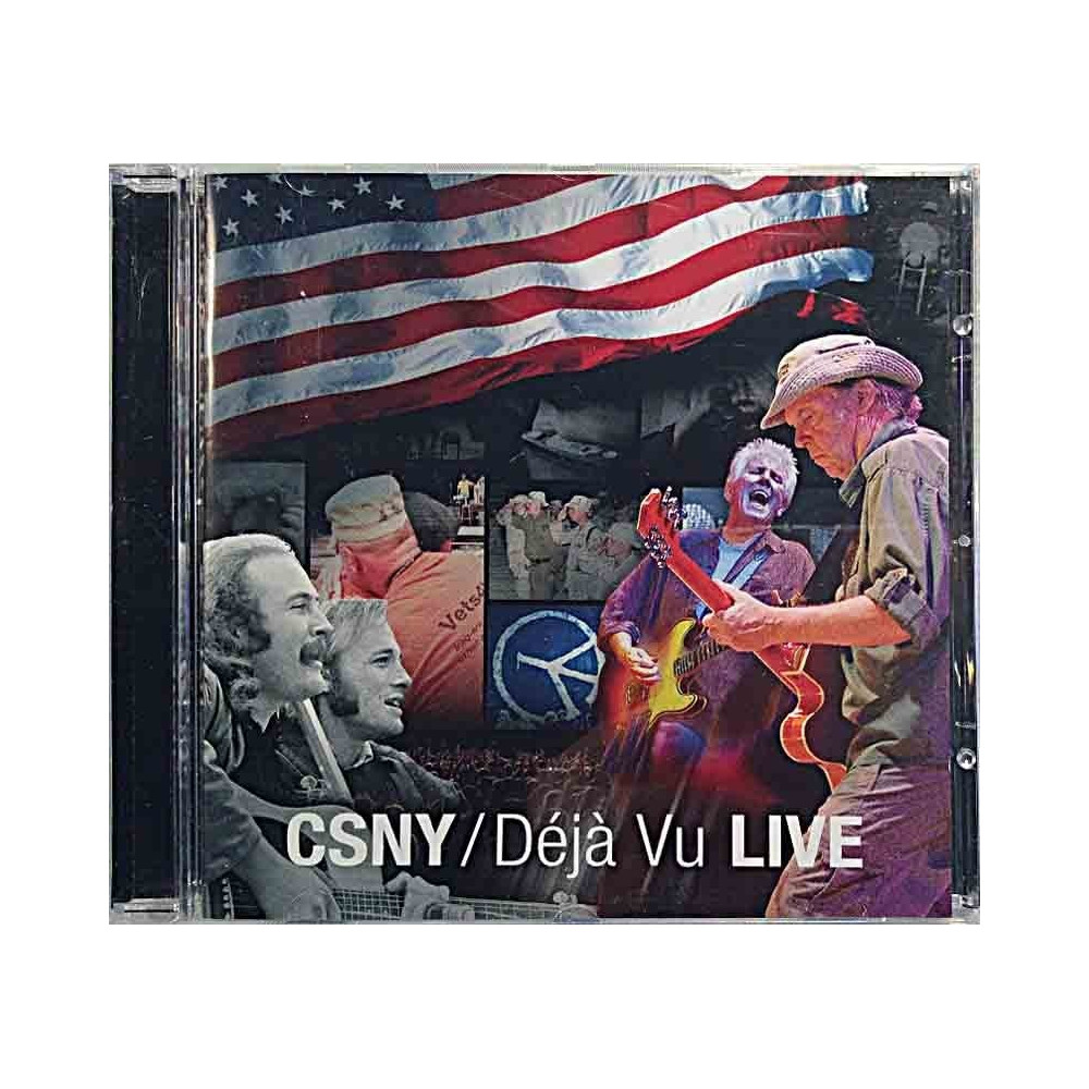 CSNY 2008 9362-49839-1 Déjà Vu Live CD Begagnat