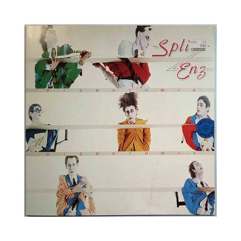 Split Enz 1977 51-1145 Dizrythmia Begagnat LP