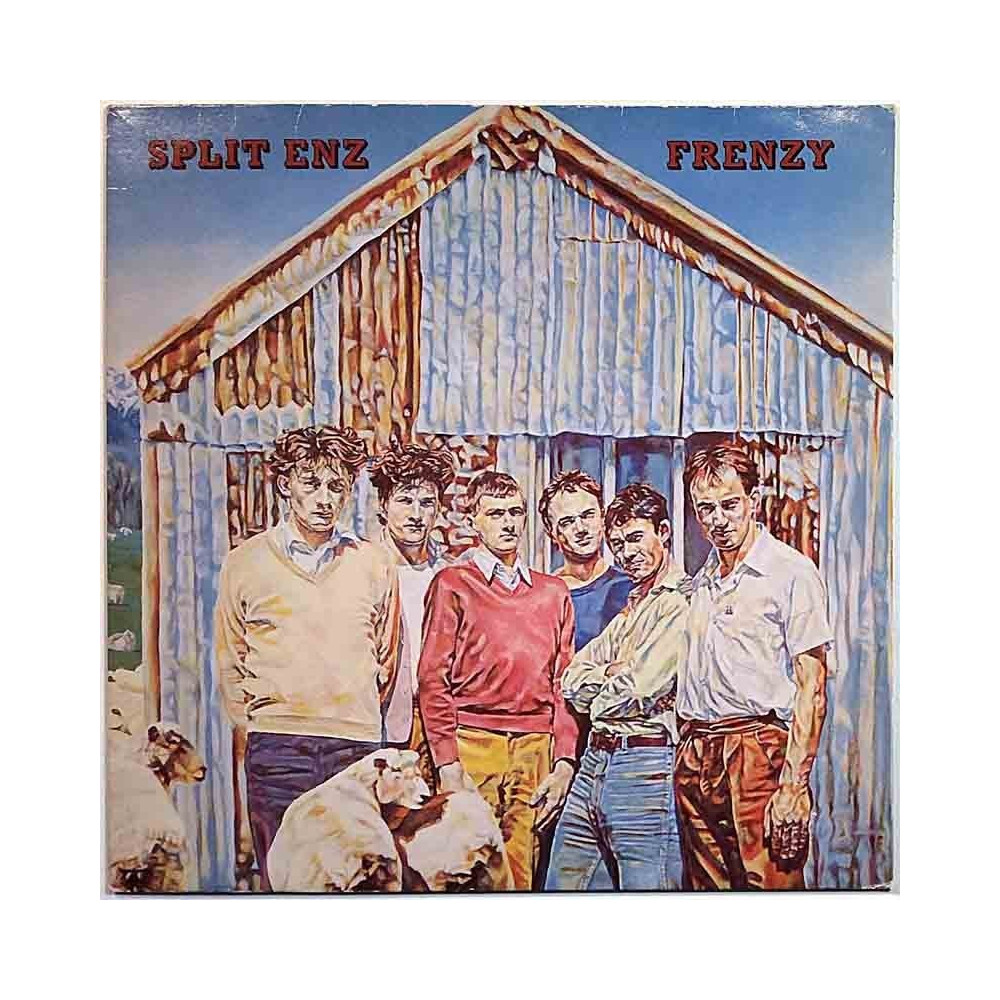 Split Enz 1981 AMLE 63153 Frenzy Begagnat LP