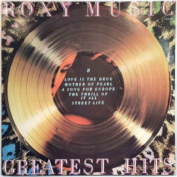Roxy Music 1977 2310 575 Greatest Hits Begagnat LP