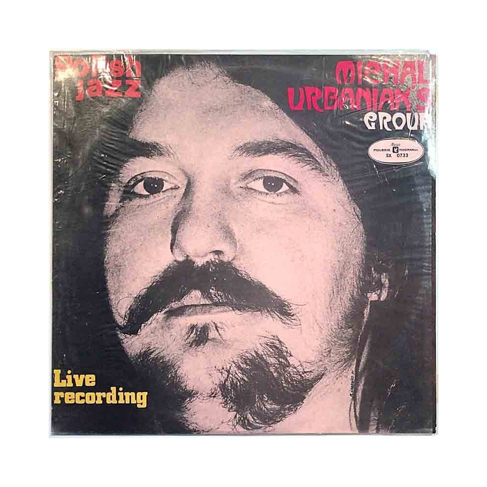 Michal Urbaniak's Group 1971 SX 0733 Live Recording Begagnat LP