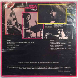 Michal Urbaniak's Group 1971 SX 0733 Live Recording Begagnat LP