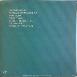 Verlaine Tom 1982 V 2227 Words from the front Used LP