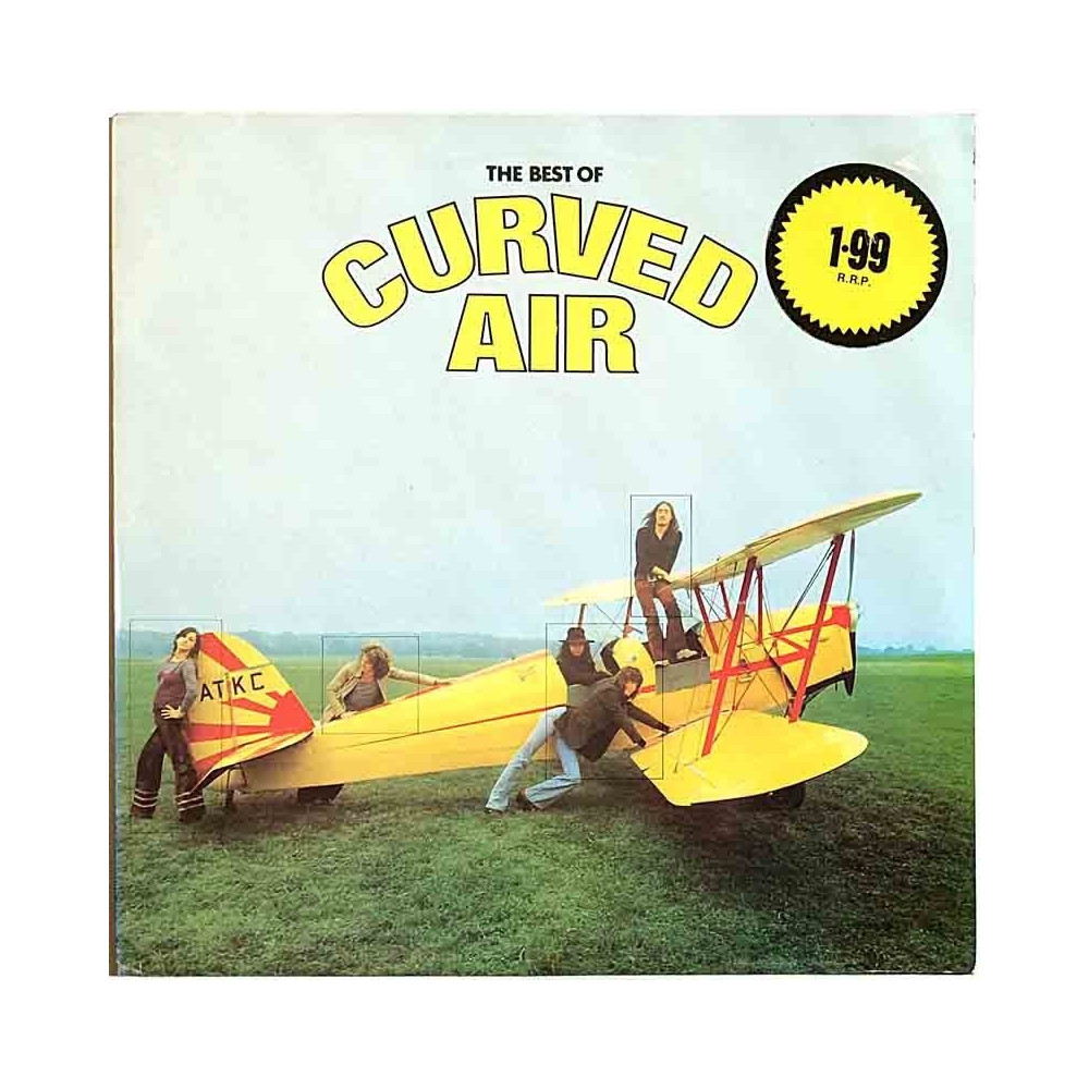 Curved Air: The Best Of  kansi EX- levy EX Käytetty LP