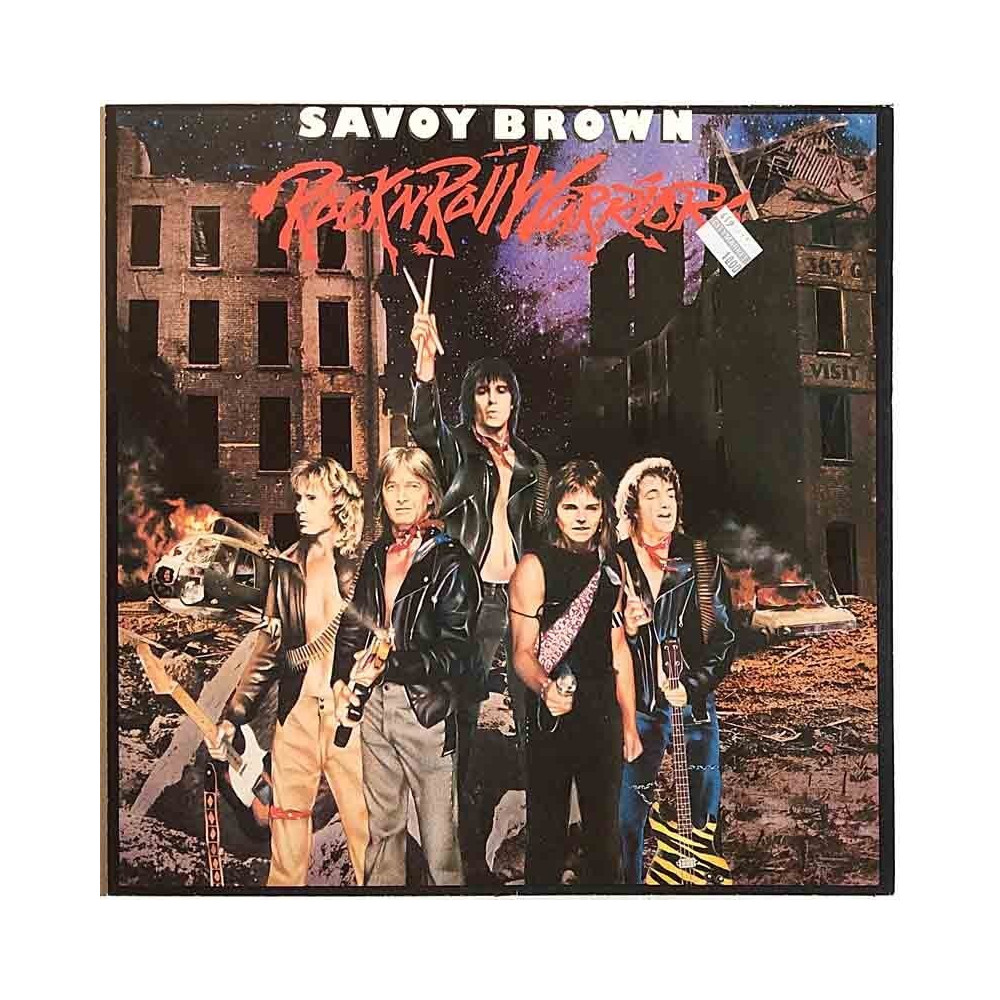 Savoy Brown 1981 6.24955 AS Rock 'N' Roll Warriors Begagnat LP