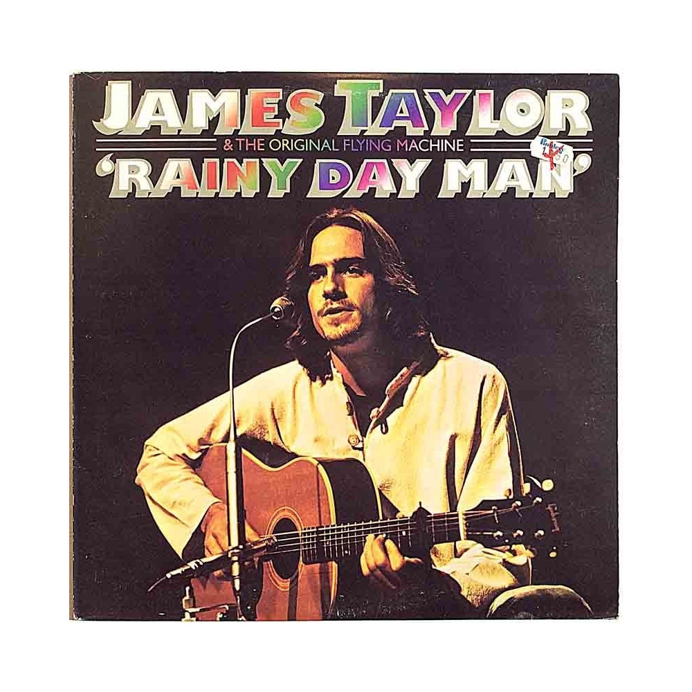 Taylor James & Original Flying Machine: Rainy Day Man  kansi EX levy EX Käytetty LP