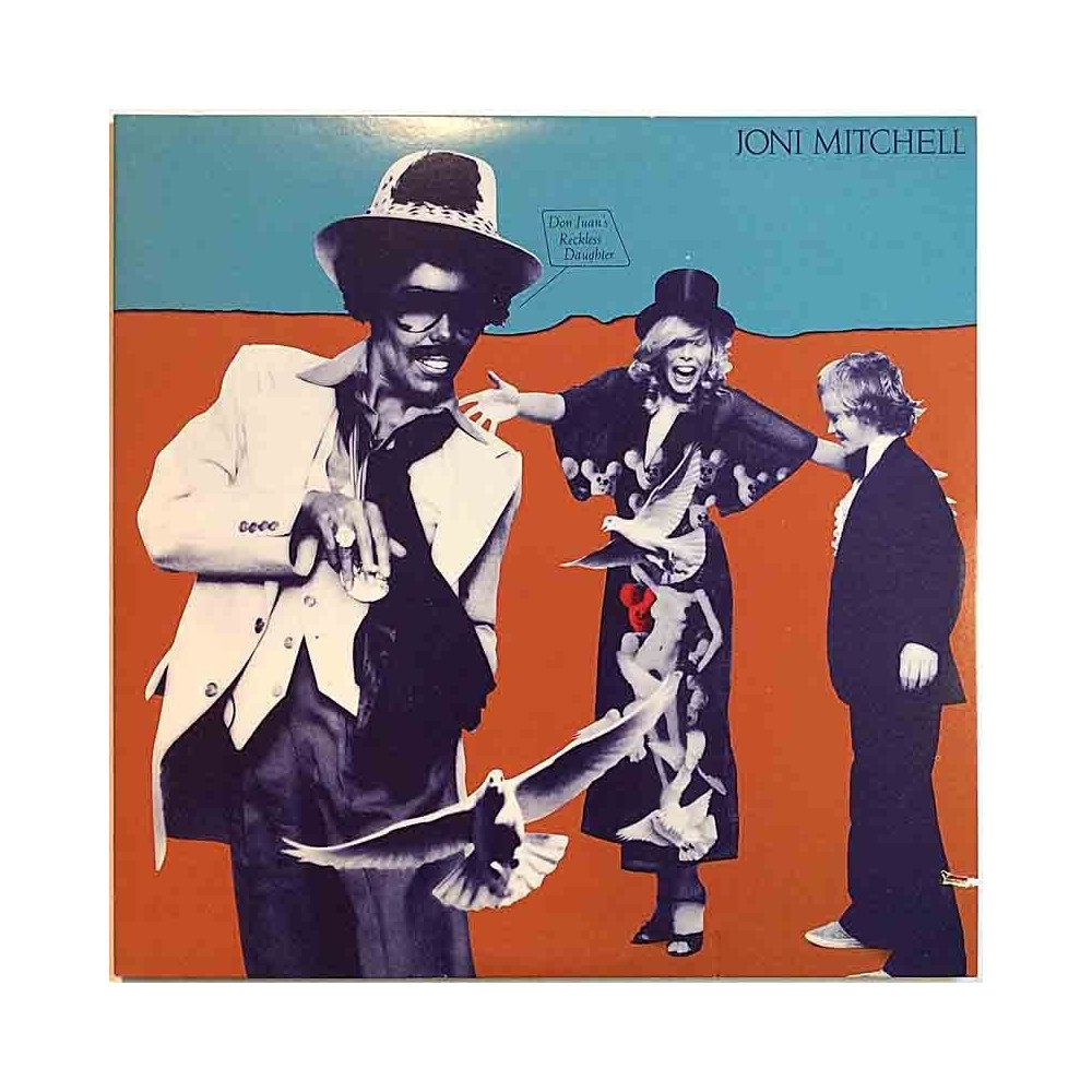 Mitchell Joni 1977 BB-701 Don Juan’s Reckless Daughter 2LP Used LP