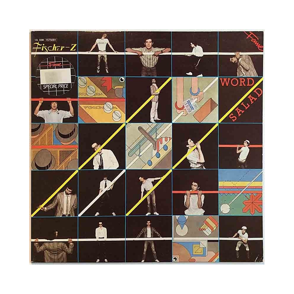 Fischer-Z 1984 1A 038 1575091 Word Salad Begagnat LP