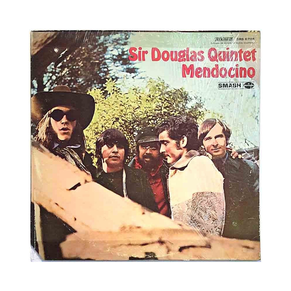 Sir Douglas Quintet 1969 SRS 67115 Mendocino Used LP