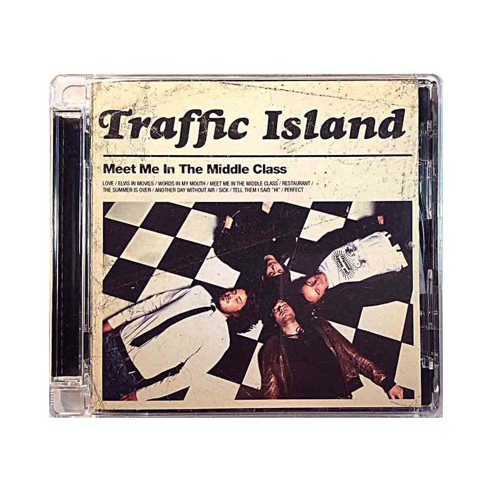 Traffic Island: Meet Me In The Middle Class  kansi EX levy EX Käytetty CD