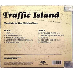 Traffic Island: Meet Me In The Middle Class  kansi EX levy EX Käytetty CD
