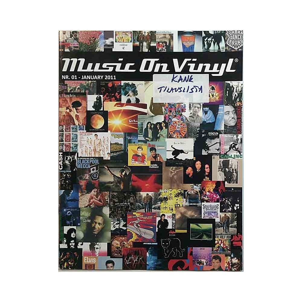 Music On Vinyl tuoteluettelo : NR. 01 - January 2011 - Printed matter