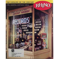 Rhino Records Catalog of the century 2000 NO. 39 CDs, cassettes, and home videos Painotuote