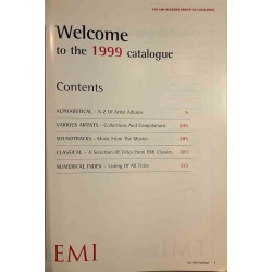 EMI Catalogue: 1999 : We’ve got stars directing our fate - Printed matter