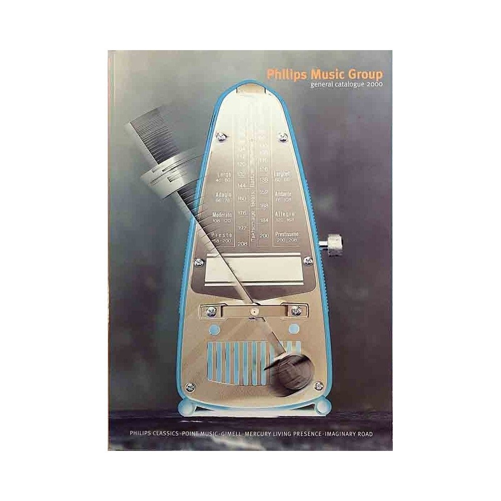 Philips Music Group : General catalogue 2000 taidemusiikki - Printed matter