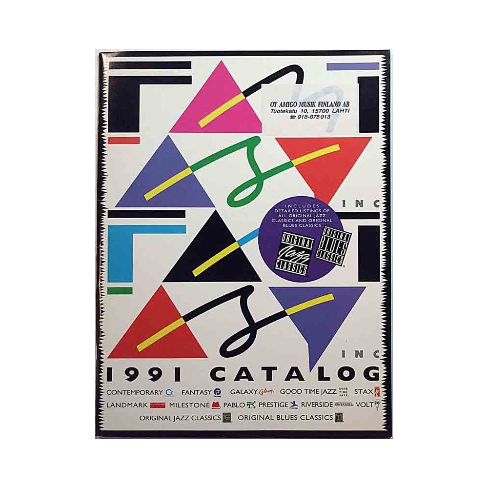 Fantasy : 1991 Catalog - Printed matter