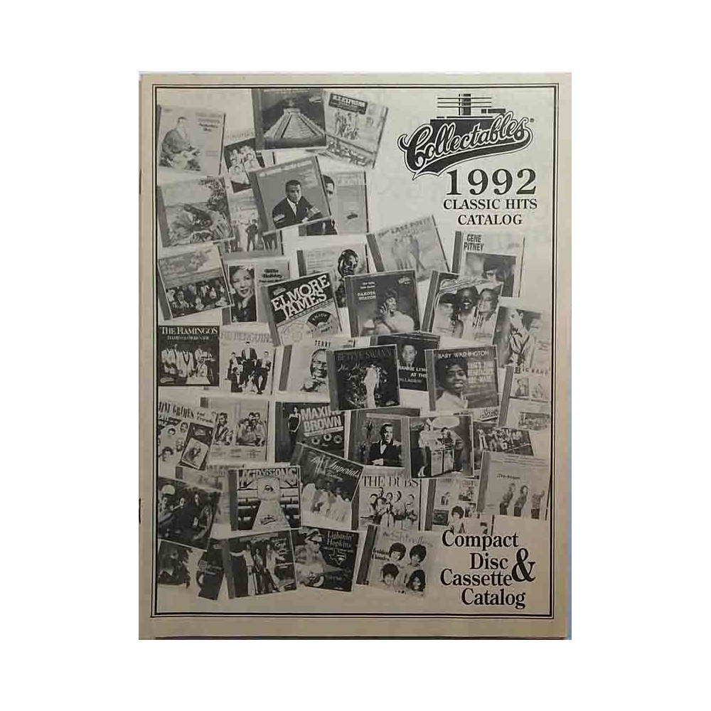 Collectables : 1992 Classic Hits Catalog CD & Cassettes - Trycksaker