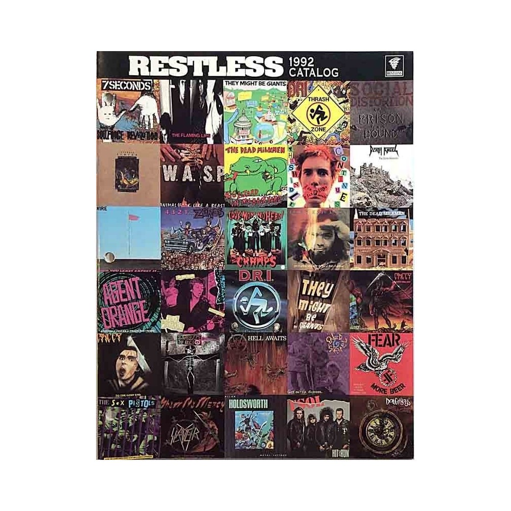 Restless : 1992 Catalog - Printed matter