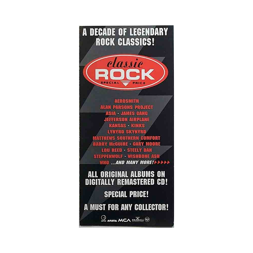 MCA 1990’s  Classic Rock special price CD esite Painotuote