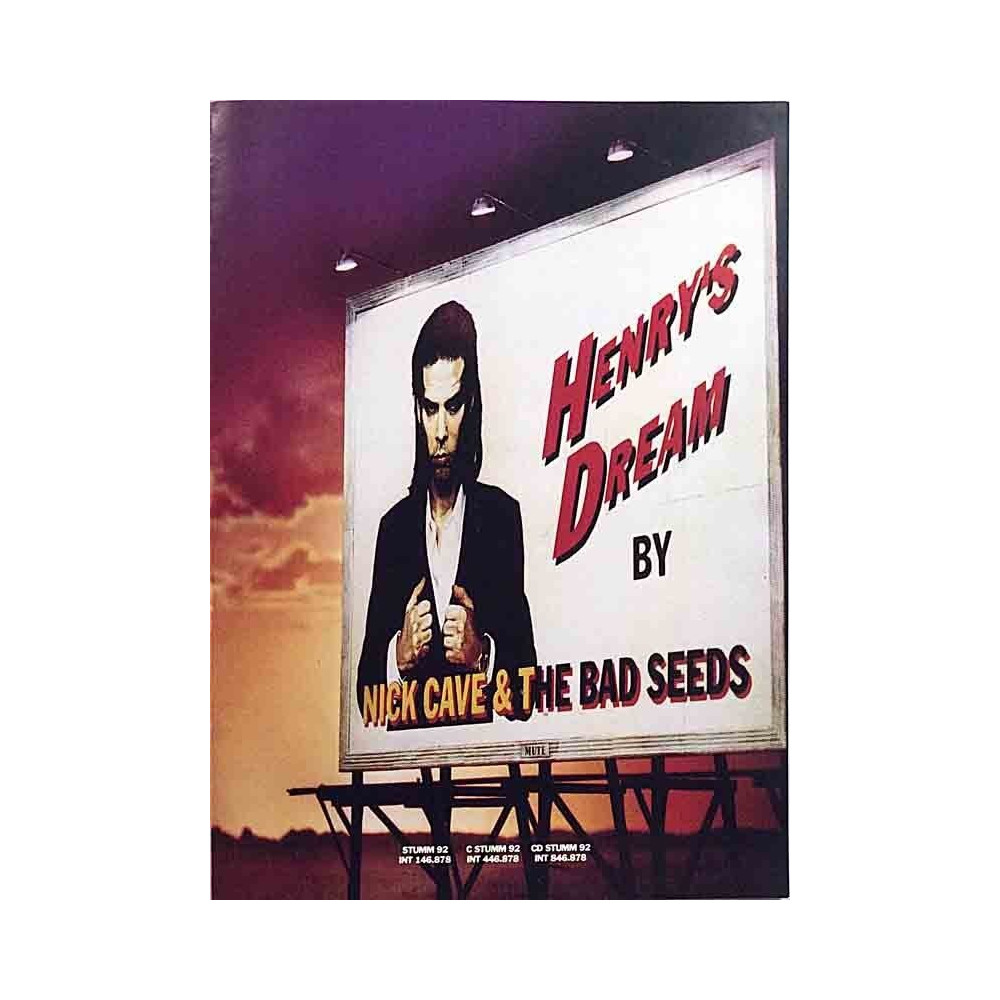 Cave Nick. Henry’s Dream ym. : tuote-esite - Trycksaker