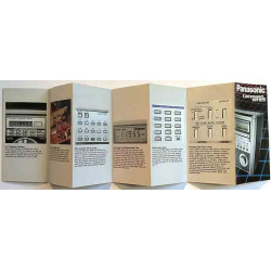 Panasonic Command series 1983  RF-2200 to RF-9000 Take Command of the World Painotuote