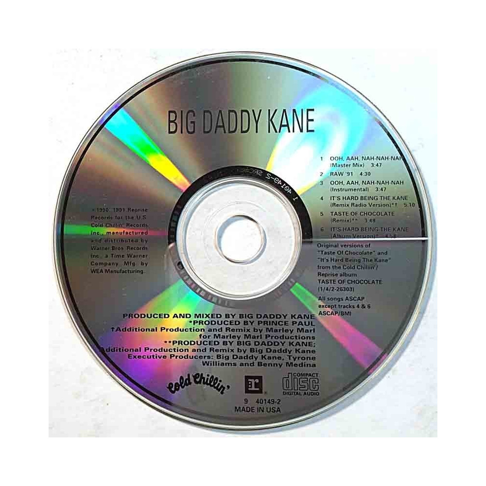 Kane Big Daddy 1991 40149-2 Raw '91 +5 CD-Single CD no sleeve