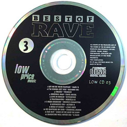 Various Artists 1993 LOW CD 1 Best Of Rave 4CD CD utan omslag
