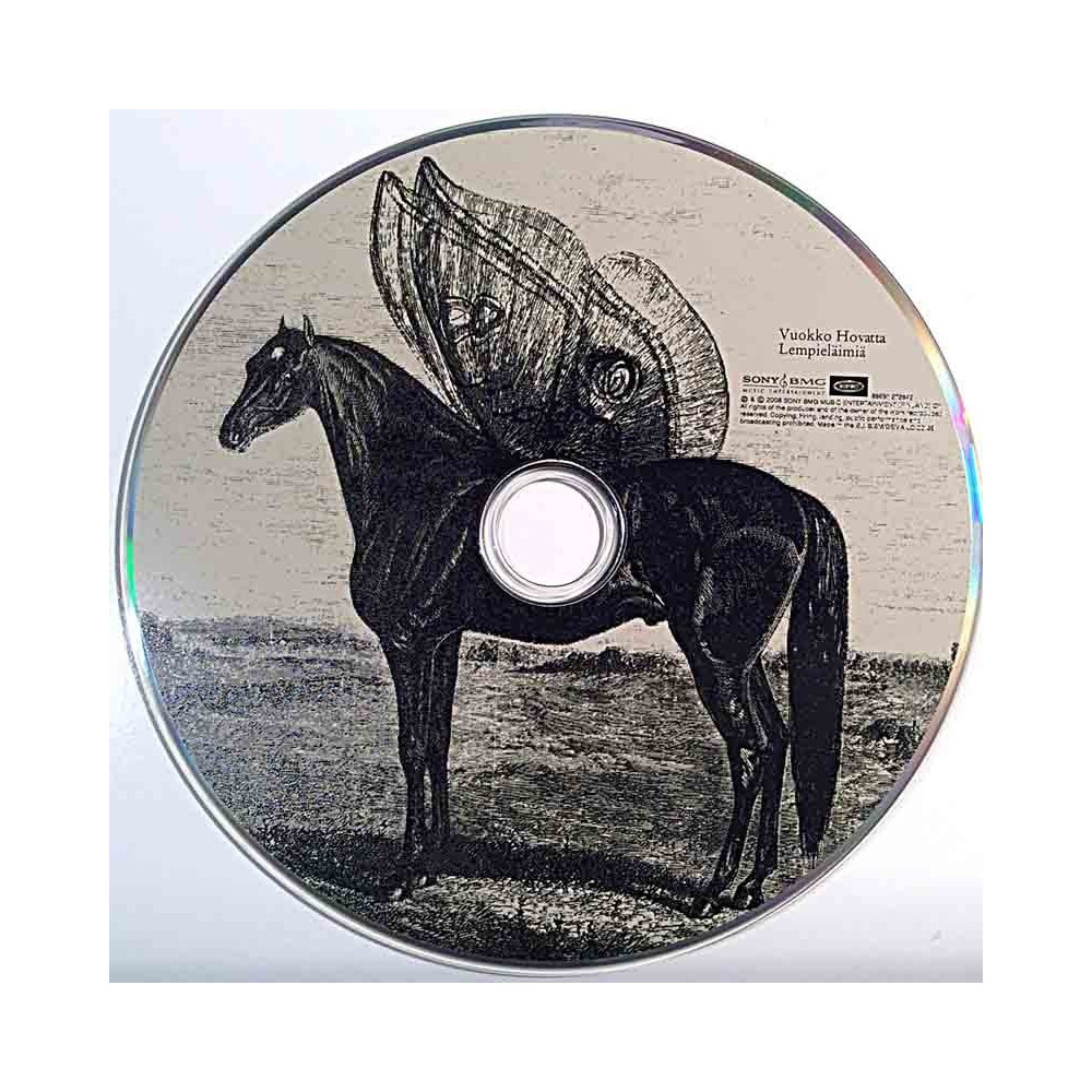 Hovatta Vuokko 2008  Lempieläimiä CD no sleeve