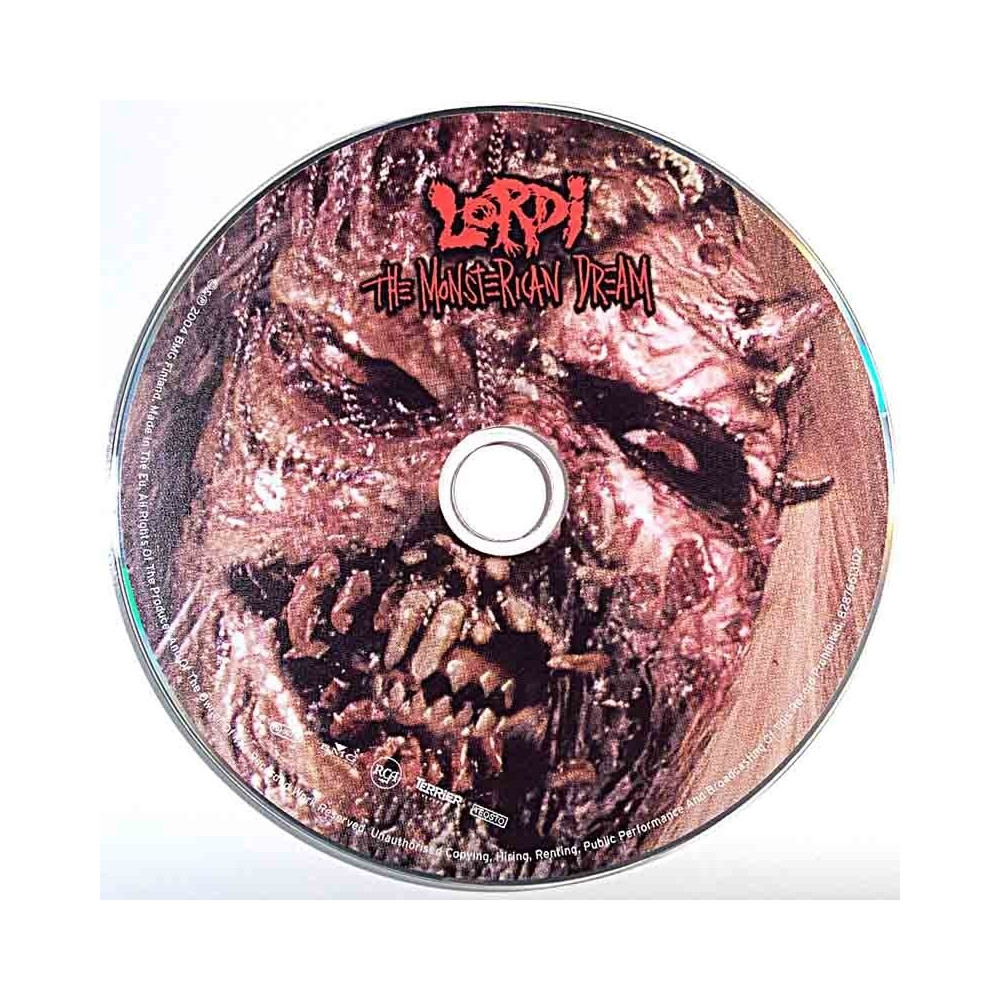 Lordi 2004  Monsterican Dream CD no sleeve