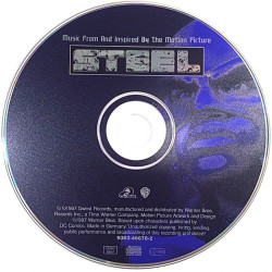 Soundtrack Rap: Steel  kansi Ei kuvakantta levy EX kanneton CD