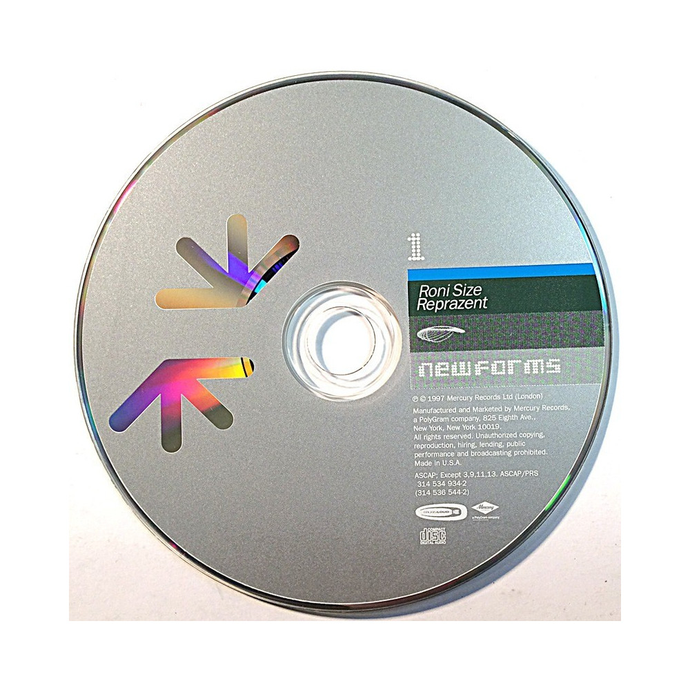 Size Roni 1997 314 534 934-2 New Forms 2CD CD utan omslag