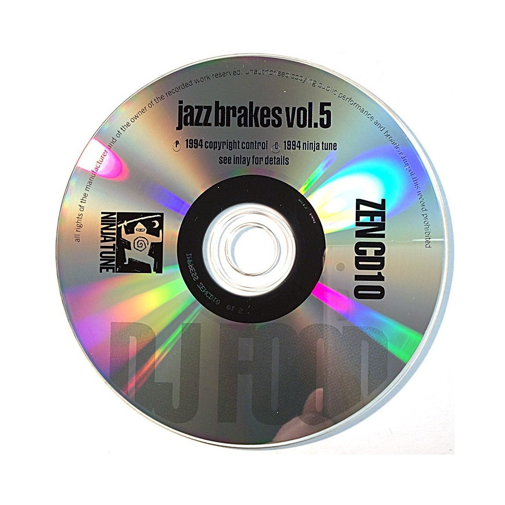Dj Food 1994 ZENCD 10 Jazz Brakes Vol.5 CD no sleeve
