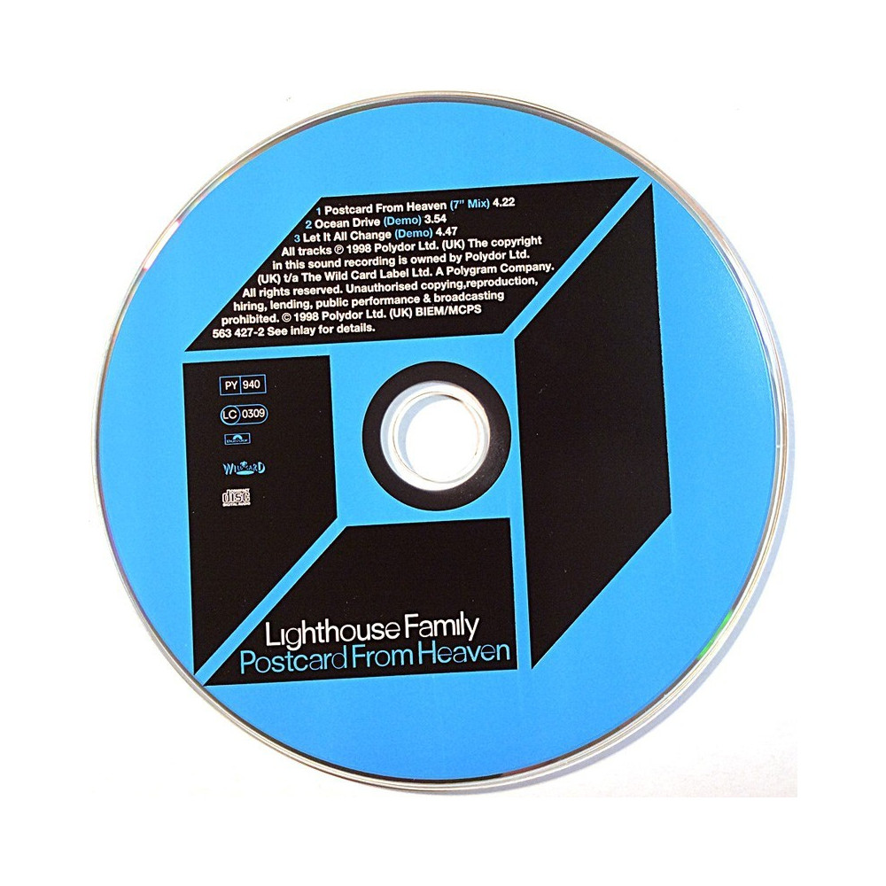 Lighthouse Family 1998  Postcard From Heav +2 CD-Single CD no sleeve
