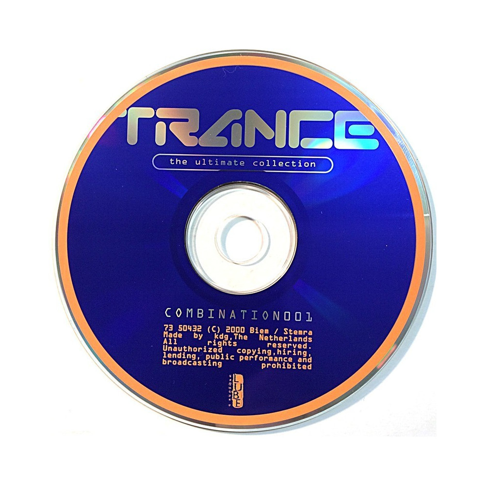 Various Artists 2000  Trance - Ultimate Collection 2CD mukana Disc 1 Ja Disc 4 CD no sleeve