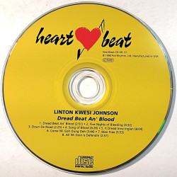 Johnson Linton Kwesi: Dread Beat An’ Blood  kansi Ei kuvakantta levy EX kanneton CD