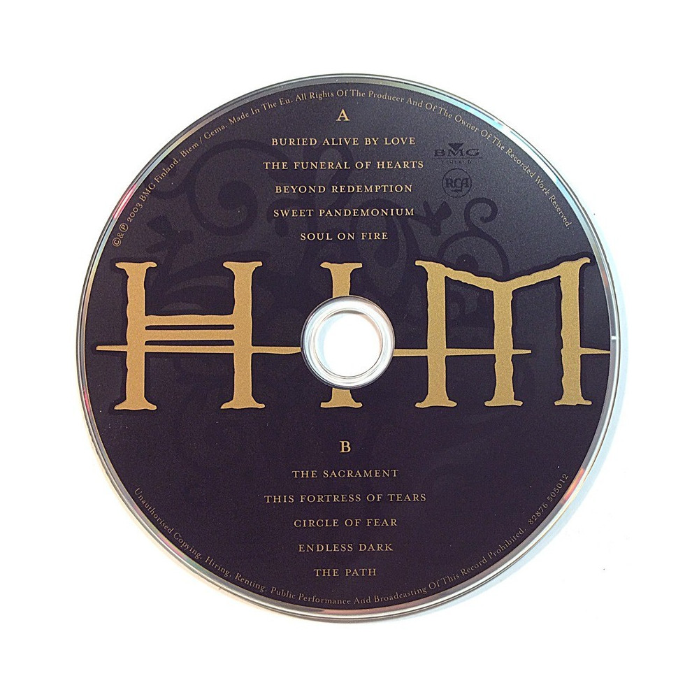 H.I.M. 2003  Love Metal CD utan omslag