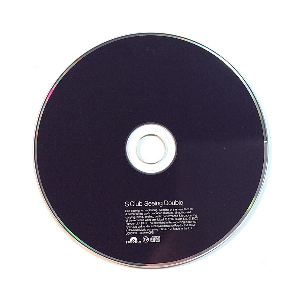 S Club 2002 065 497-2 Seeing Double CD no sleeve