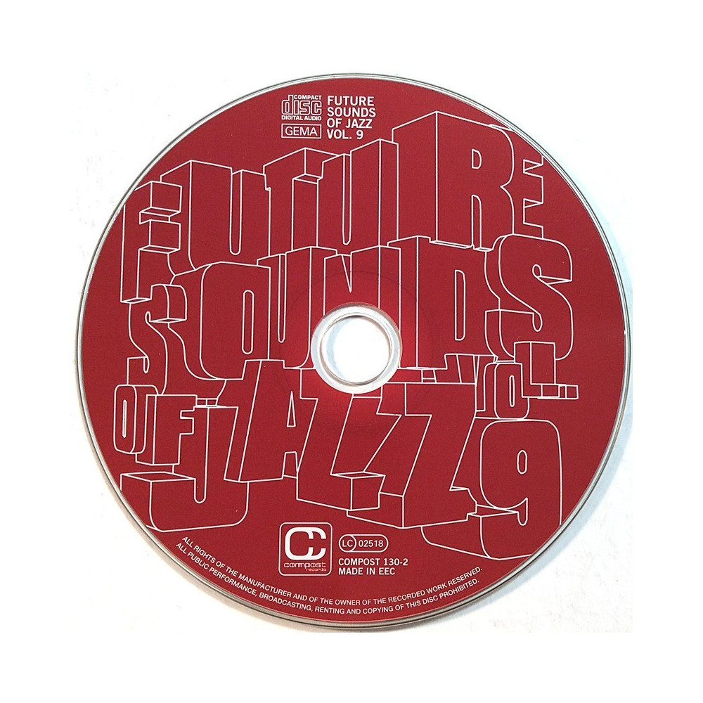 Various Artists 2003 130-2 Future Sounds Of Jazz V.9 CD no sleeve