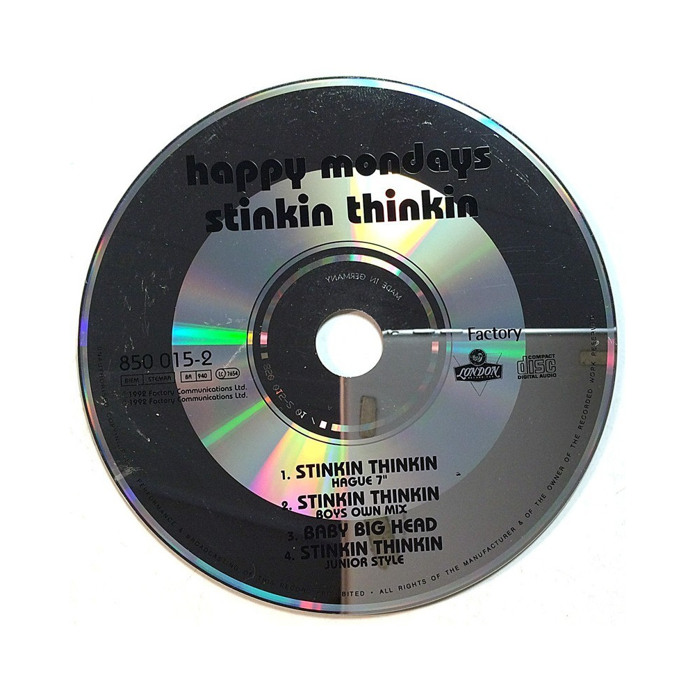 Happy Mondays 1992 850 015-2 Stinkin Thinkin cd-single CD no sleeve