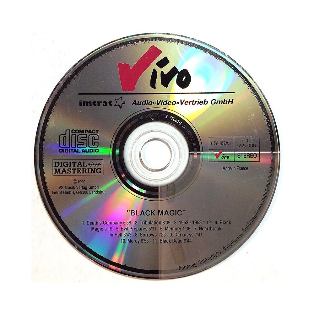 Mercy 1990 imt 555.006 Black Magic CD no sleeve