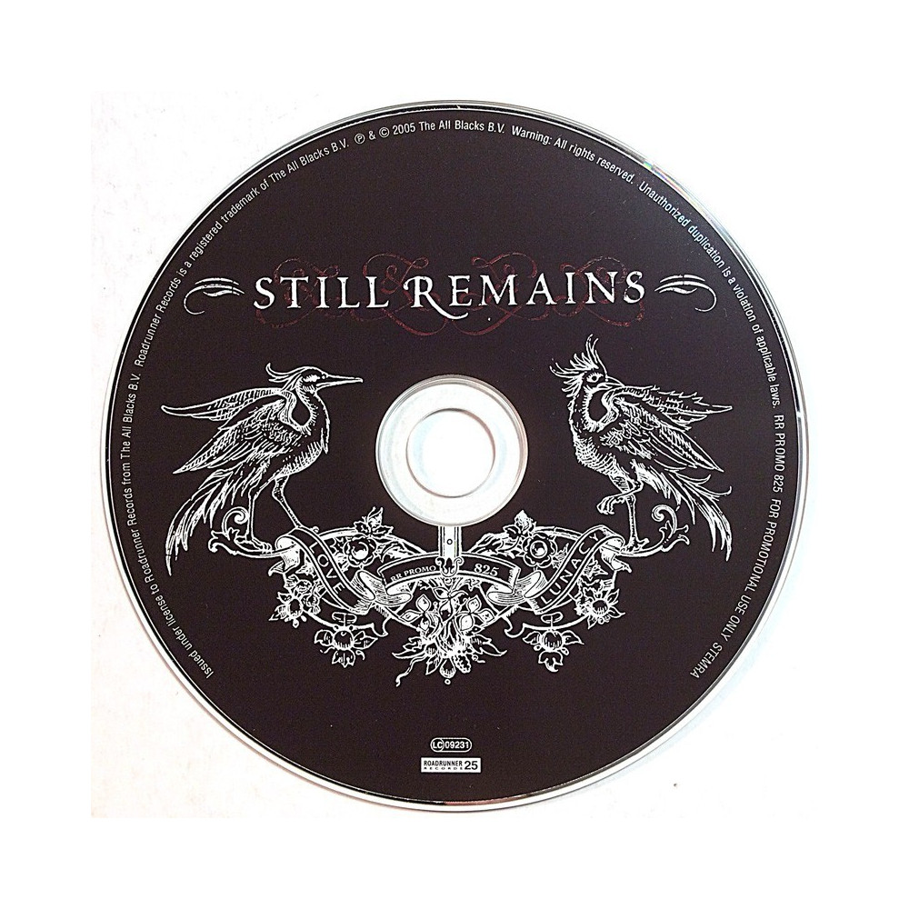 Still Remains 2005 RR PROMO 825 Of Love And Lunacy CD no sleeve